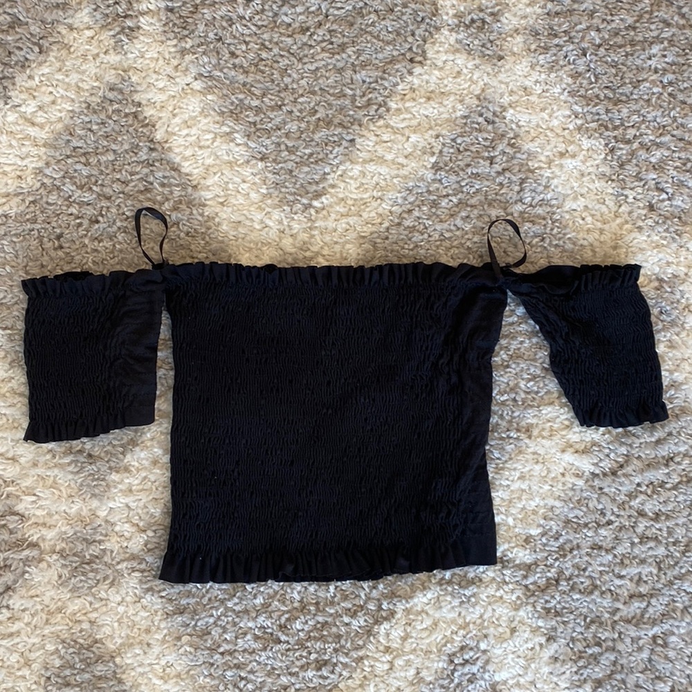 gaze ruched crop top